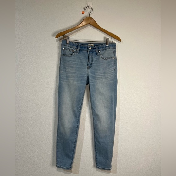 J Crew 9" high-rise toothpick skinny jeans ankle length 29 - Picture 1 of 6